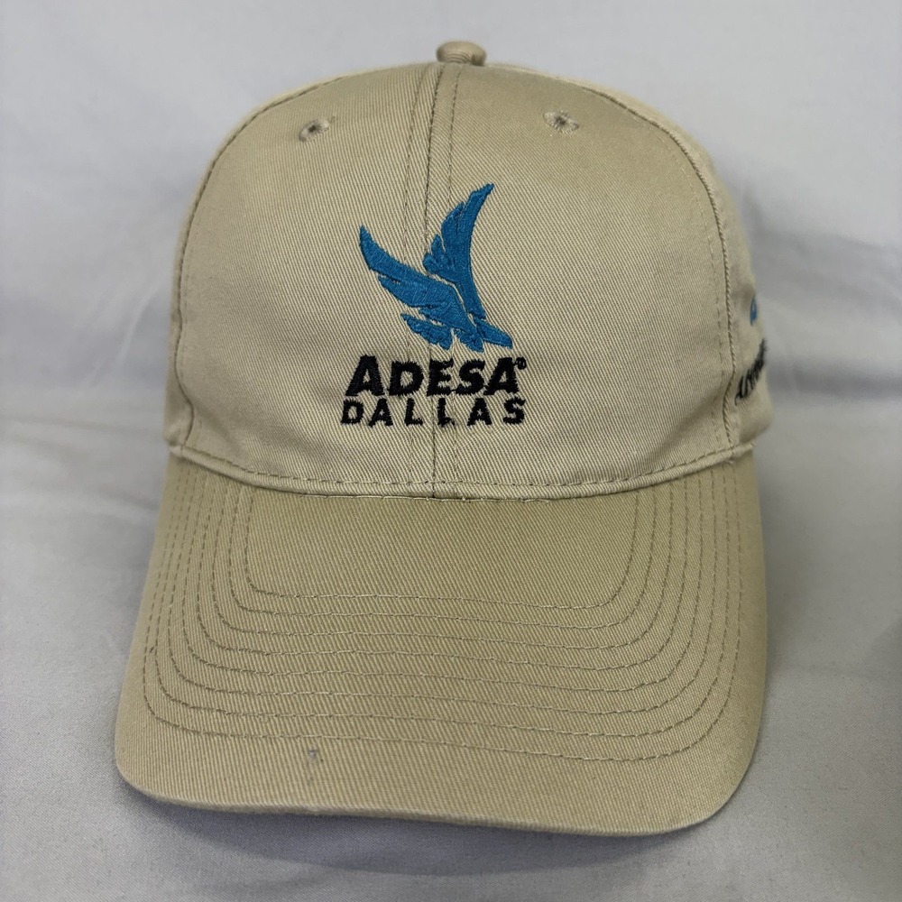 Otto Adesa Dallas 15th Anniversary Hat Mens OSFA Tan Snapback Cap Embroidered